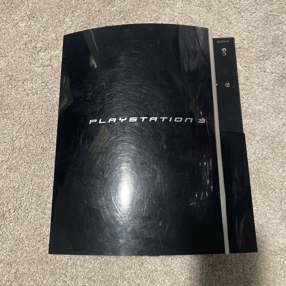 Playstation 3 Fat Console CECHLO1 For Parts or Repair Comes without Power Cable
